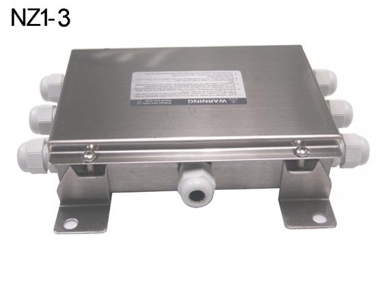 Aluminum Alloy Casing,Waterproof and Dustproof,Easy to Assemble and Debug ATO Load Cell Junction Box for Scales 4 Inlets to 1 Outlet